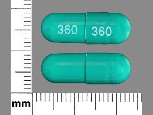 Diltiazem hydrochloride extended-release 360 mg 360 360