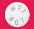 Bupropion hydrochloride extended-release (SR) 150 mg WPI 867
