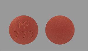 Felodipine extended-release 10 mg MP 773