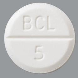 Bethanechol chloride 5 mg 832 BCL 5
