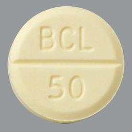 Bethanechol chloride 50 mg 832 BCL 50