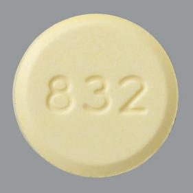 Bethanechol chloride 50 mg 832 BCL 50
