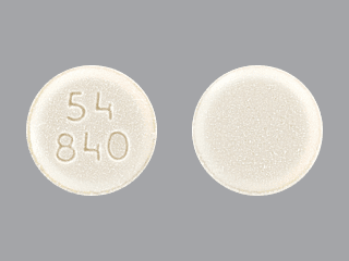 Pill 54 840 White Round is Furosemide