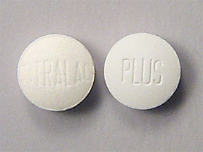 Pill TITRALAC PLUS White Round is Titralac Plus
