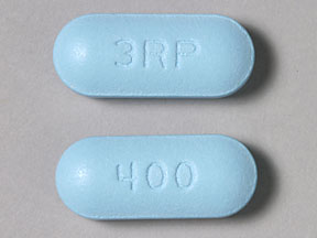 Pill Imprint 400 3RP (Ribasphere 400 mg)