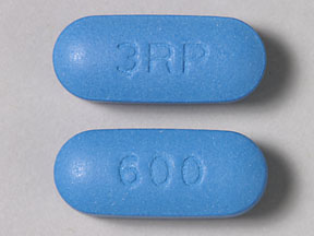 Pill 600 3RP Blue Elliptical/Oval is Ribasphere