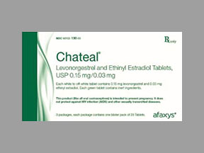 Pill 209 is Chateal ethinyl estradiol 0.03 mg / levonorgestrel 0.15 mg