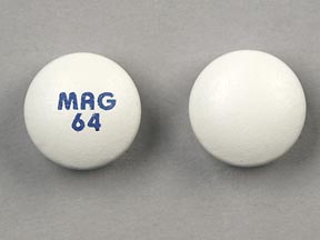 Pill MAG 64 White Round is Mag 64