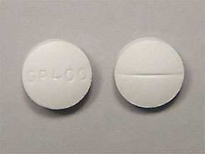 Pill GP400 White Round is Magnesium Oxide