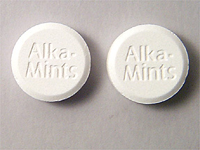 Pill Alka-Mints Alka-Mints is Alka-Mints 850 mg