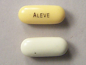 Pill ALEVE White Oval is Aleve