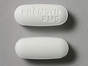 Premsyn PMS acetaminophen 500 mg / pamabrom 25 mg / pyrilamine maleate 15 mg (PREMSYN PMS)