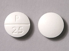 Pílula P 25 é Triptone 50 mg