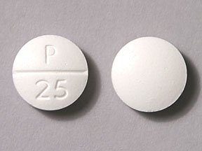 Pill P 25 is Triptone 50 mg