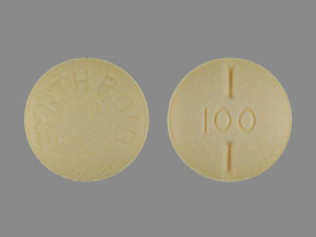 Synthroid 0.1 mg SYNTHROID 100