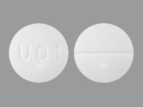 Acetaminophen and hydrocodone bitartrate 325 mg / 5 mg U01