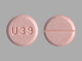 Dextroamphetamine sulfate 10 mg U39