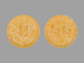 Pill U 44 Orange Round is Hydromorphone Hydrochloride