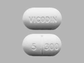 Vicodin 300 mg / 5 mg VICODIN 5 300