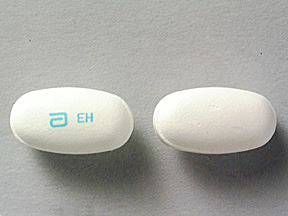Pill a EH White Oval is Ery-Tab