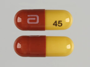 Fenofibric acid delayed-release 45 mg a 45