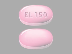 Pill EL 150 Pink Capsule-shape is Orilissa