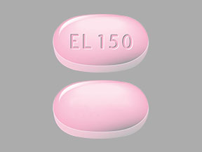 Pill EL 150 Pink Capsule/Oblong is Orilissa