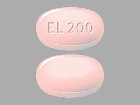 Pill EL 200 Orange Capsule-shape is Orilissa