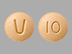 Pill Imprint V 10 (Venclexta 10 mg)