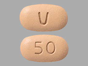 Pill V 50 Beige Capsule-shape is Venclexta