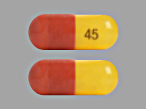 Fenofibric acid delayed release 45 mg 45