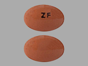 Pill ZF Orange Capsule/Oblong is Paricalcitol