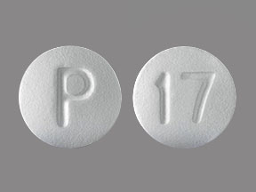 Pill Imprint P 17 (Nuplazid 17 mg)