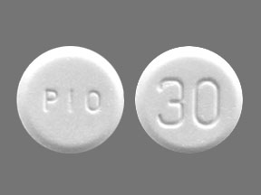 Pioglitazone hydrochloride 30 mg (base) PIO 30