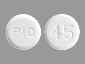 Pioglitazone hydrochloride 45 mg (base) PIO 45