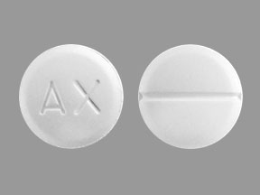 Pill AX White Round is Allopurinol