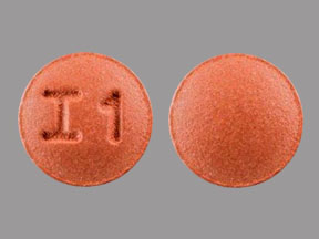Pill I1 Brown Round is Amitriptyline Hydrochloride