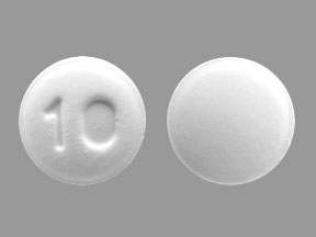 Lisinopril 10 mg 10