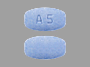 A5 Pill Blue Rectangle 8mm Pill Identifier Drugs Com