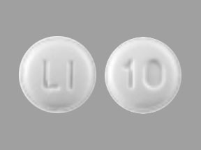 Lisinopril 10 mg LI 10