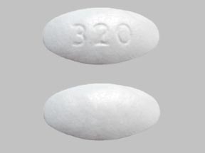 Pill 320 White Oval is PNV Select