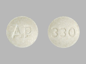 Pill AP 330 Tan Round is NP Thyroid 60