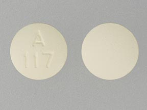 Pill A 117 Yellow Round is Bupropion Hydrochloride Extended-Release (SR)