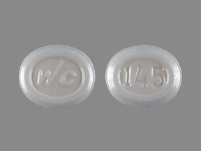 Pill WC 145 White Oval is Jevantique Lo