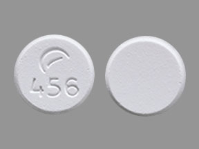 Pill Logo (Actavis) 456 White Round is Deferasirox (for Oral Suspension)