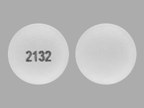 Pill Imprint 2132 (Doxylamine Succinate and Pyridoxine Hydrochloride Delayed-Release 10 mg / 10 mg)