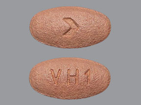 Hydrochlorothiazide and valsartan 12.5 mg / 80 mg VH1 >