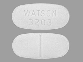 Acetaminophen and hydrocodone bitartrate 325 mg / 7.5 mg WATSON 3203