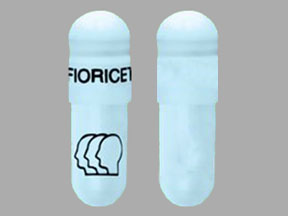 Fioricet acetaminophen 300 mg / butalbital 50 mg / caffeine 40 mg FIORICET 3 head profile