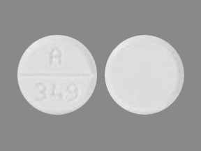Acetaminophen and oxycodone hydrochloride 325 mg / 5 mg A349